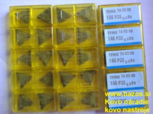 TK plátky, Sandvik plátky TPMR 160308 135 P35 5326, výmenné doštičky, carbide inserts